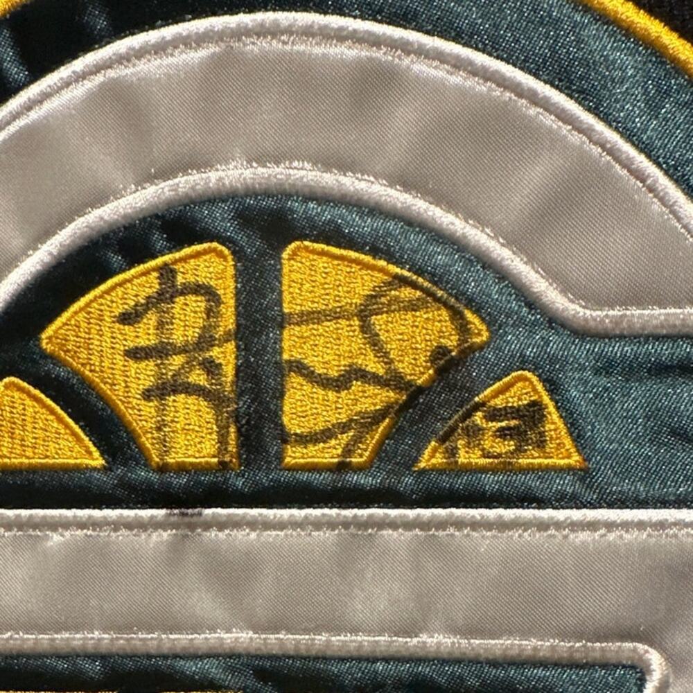 Sonics Seattle NBA signed Autographed Jersey NBA Robert Swift 31 stitched Reebok